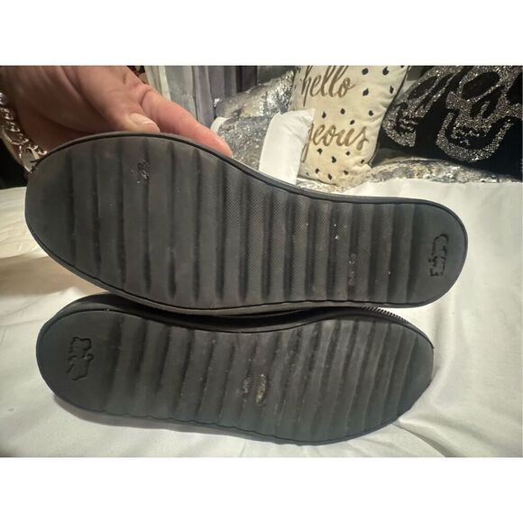 Coach C216 sequin shooting stars space rocket  stars leather sneakers 10 womens - Picture 7 of 9